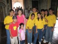 With the Loboc Children's Choir