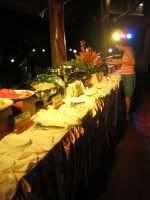 Panglao Island Resort buffet table