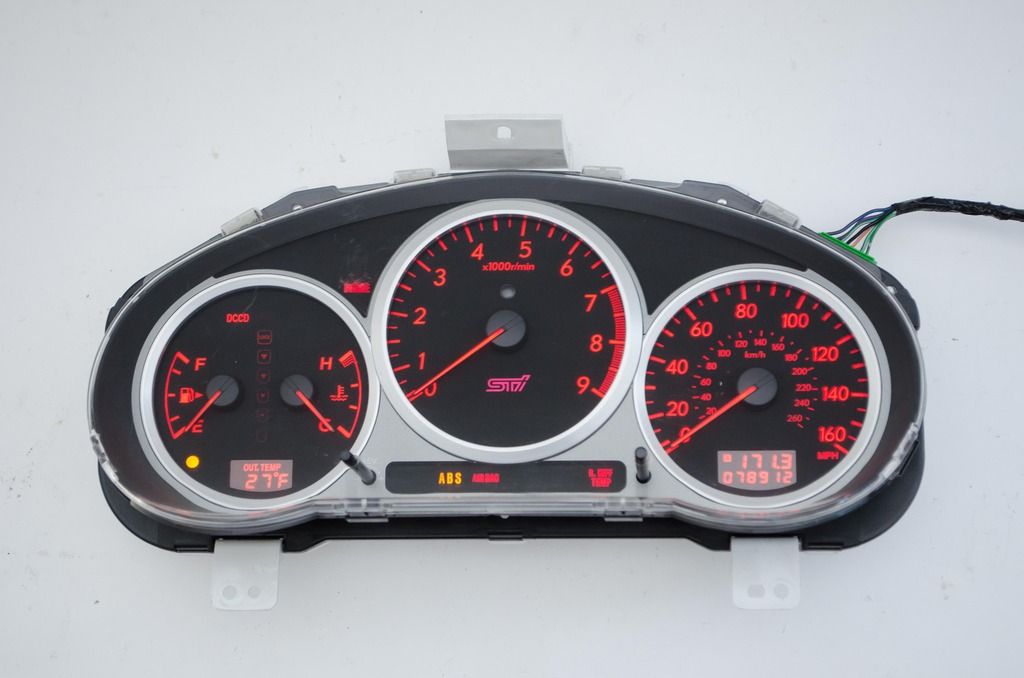 2006 Subaru Impreza WRX STI Instrument Gauge Cluster Speedo Rare 78k