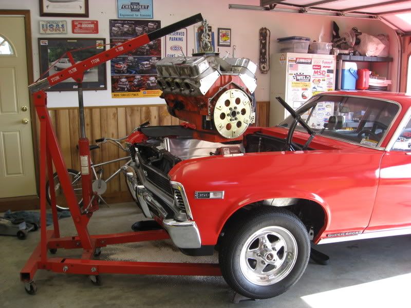 engine removal plate Chevy Nova Forum