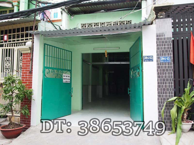 Nhà cấp 4, 1 gác lửng,dt 4x24,Quận Tân Bình,cho thuê nguyên căn