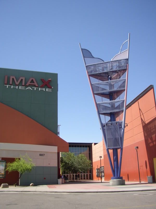 Cell phone tower in a sculpture, Arizona Mills Mall, Tempe, AZ