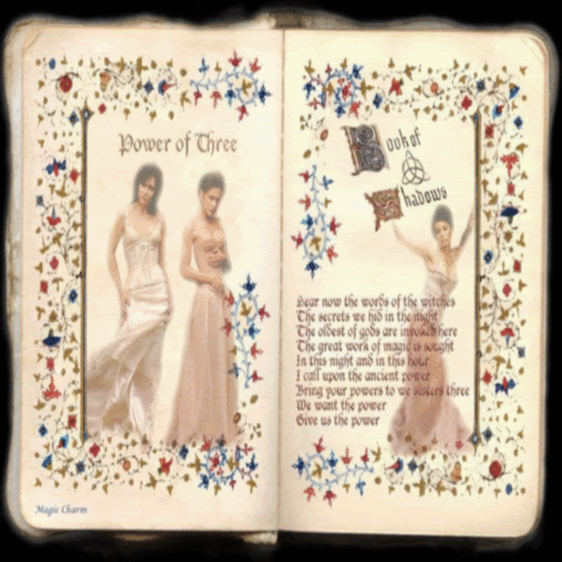 the Charmed Ones Their Book of
