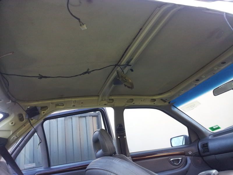 Boosted Falcon • View topic How to fix that sagging roof lining the