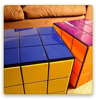 Rubik's Cube game table