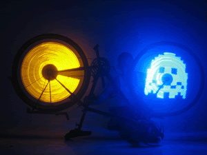 Pac Man Bicycle Wheels