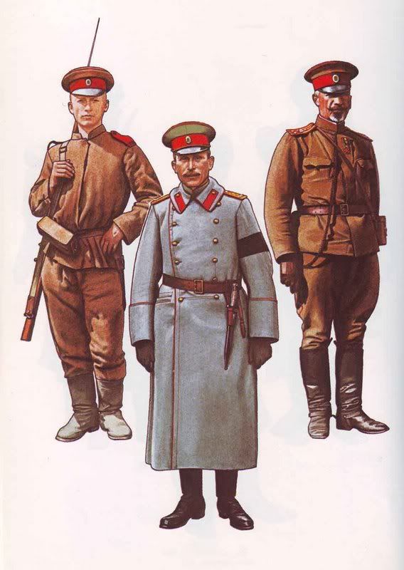 Uniformes de la Gran Guerra