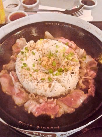 Beef Pepper Rice from Pepper Lunch, without corn Beef Pepper Rice from Pepper Lunch, without corn