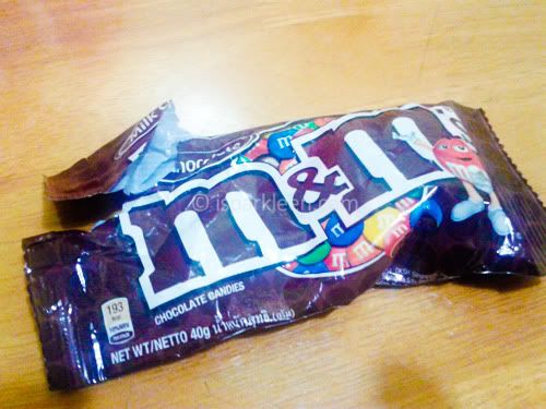 M&Ms from my sweetest cousin! M&Ms from my sweetest cousin!