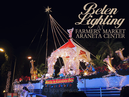 Belen Lighting Araneta Center Farmers Market Christmas 2012 Belen Lighting Araneta Center Farmers Market Christmas 2012