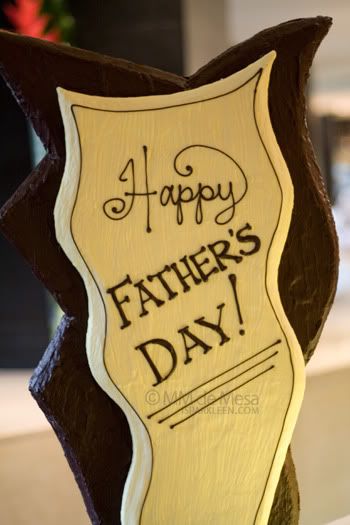 Happy Father's Day Chocolate Block Happy Father's Day Chocolate Block