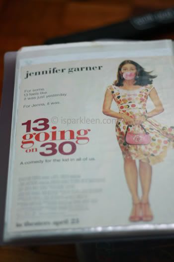 13 Going on 30 ad from a magazine. Seh gave this to me! 13 Going on 30 ad from a magazine. Seh gave this to me!