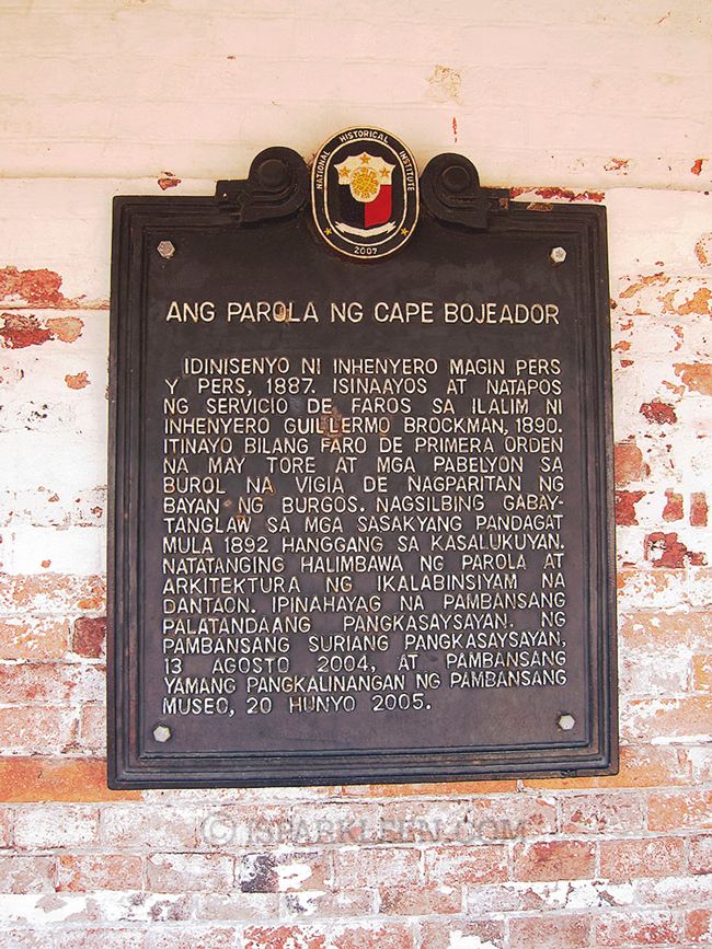 Ilocos Norte Cape Bojeador Burgos Lighthouse Philippines