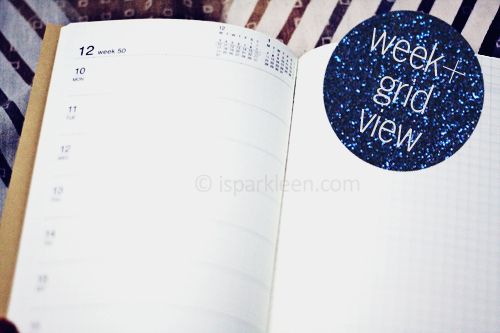 MUJI Philippines 2013 planner monthly weekly grid MUJI Philippines 2013 planner monthly weekly grid