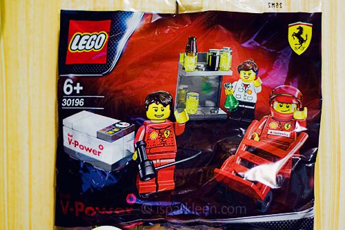 LEGO Ferrari Minifigs from Shell Philippines LEGO Ferrari Minifigs from Shell Philippines