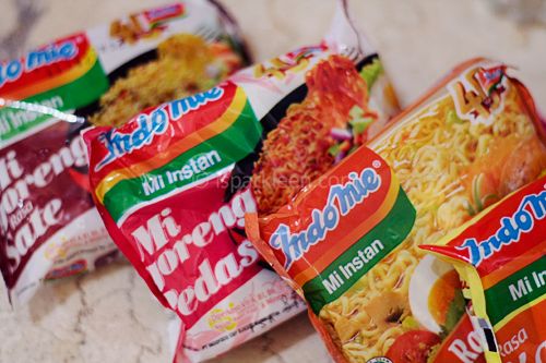 Bali Indonesia noodles Indomie Bali Indonesia noodles