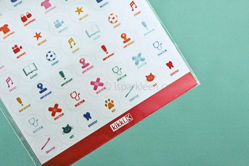 Kikki.K stickers Kikki.K stickers
