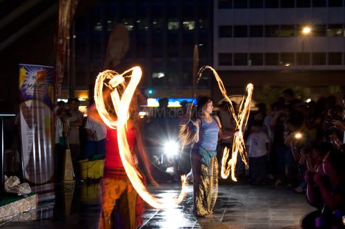 I HeART Makati Poi dance I HeART Makati Poi dance