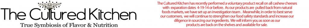 The Cultured Kitchen ~ Online Store