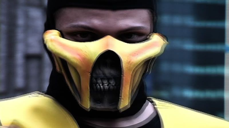 mortal kombat scorpion mask. Mask like this! Photobucket