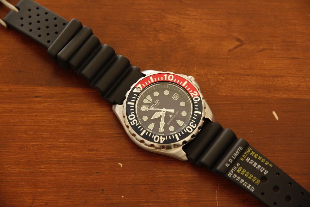 Citizen eco hotsell drive pepsi diver