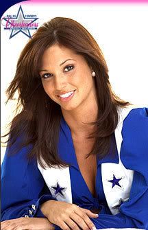 Melissa Rycroft, Dallas Cowboys cheerleader