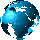 hollow-rotating-earth.gif globe rotating hollow animated picture by pternz