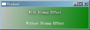 importance of bitmapeffect