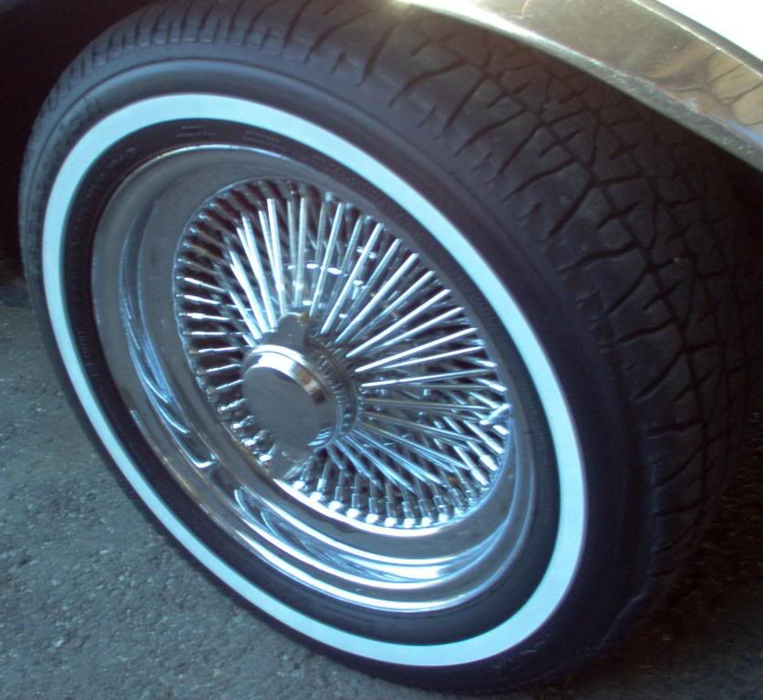 Mercedes benz wire spoke wheels #5