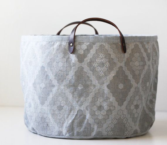 Stylish Fabric Storage Bucket | Jenna Rose Stylish Fabric Storage Bucket | Jenna Rose
