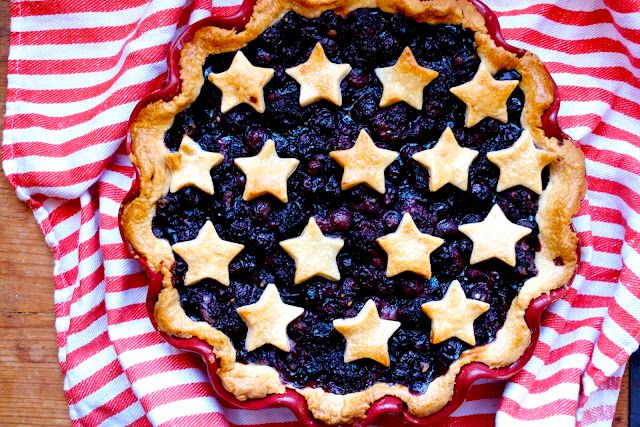 Fourth of July blueberry pie recipe Fourth of July blueberry pie recipe