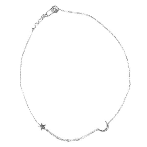Moon and Star necklace from Melinda Maria Moon and Star necklace from Melinda Maria