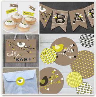 Nesting Bird | Minted Party Decor Nesting Bird | Minted Party Decor