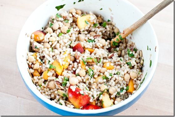 Peach dinner recipes: Apricot, Peach & Pistachio Couscous Peach dinner recipes: Apricot, Peach & Pistachio Couscous