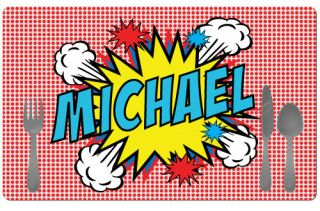 Personalized Pop Placemats | Psychobaby Personalized Pop Placemats | Psychobaby