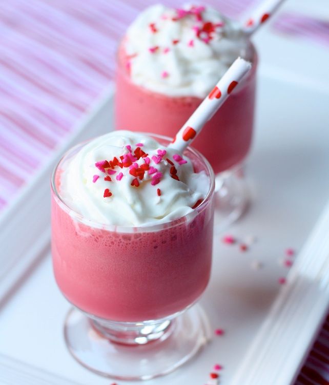 Sweet Valentine's Day recipes: Red Velvet Milkshakes Sweet Valentine's Day recipes: Red Velvet Milkshakes