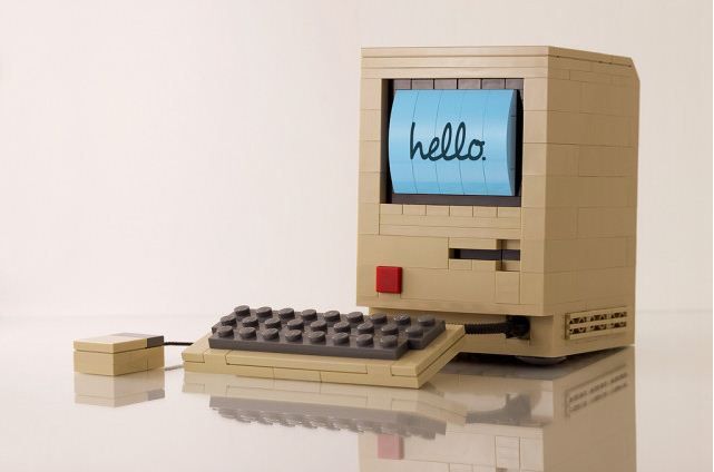 Lego model of the original Apple Mac computer! Lego model of the original Apple Mac computer!