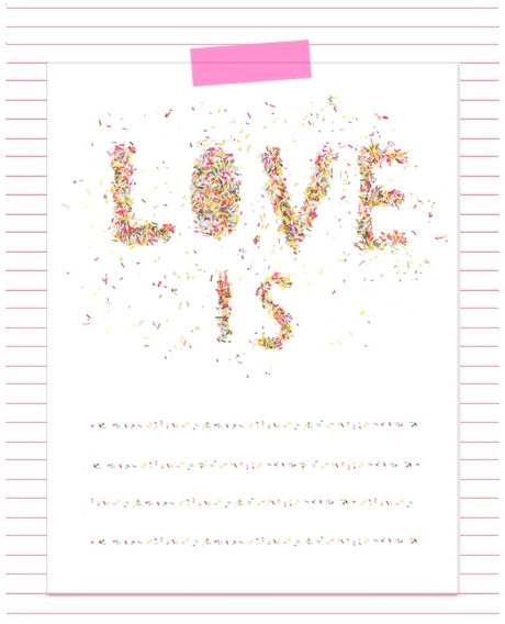 Love Is Valentine's Day printable | Mr. Printables Love Is Valentine's Day printable | Mr. Printables