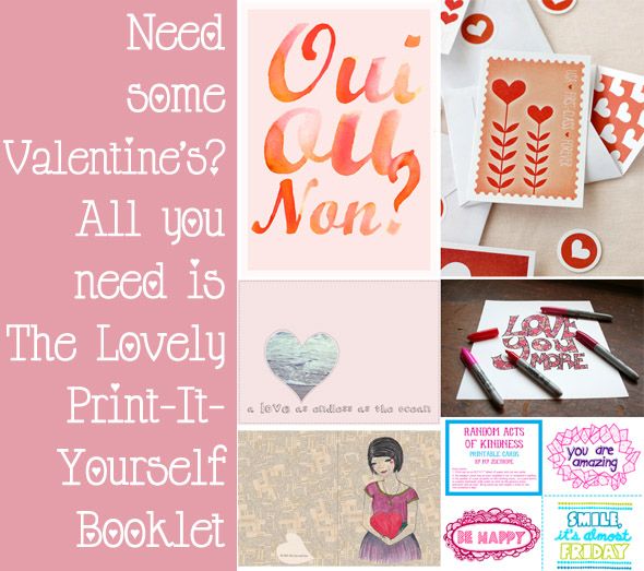 Lovely Print-It-Yourself Booklet from Joie at Indie Fixx Lovely Print-It-Yourself Booklet from Joie at Indie Fixx