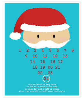 Santa's beard Advent Calendar Santa's beard Advent Calendar