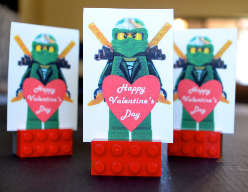 LEGO Ninjago Valentine Printables