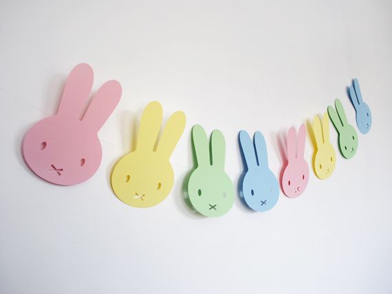 Minieco rabbit garland Minieco rabbit garland