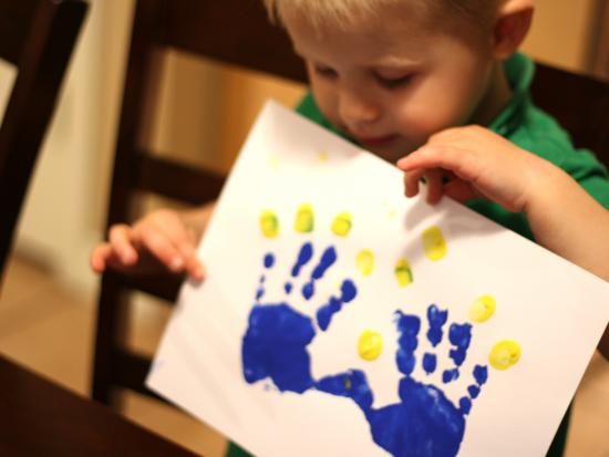 Easy Hanukkah craft for kids Easy Hanukkah craft for kids