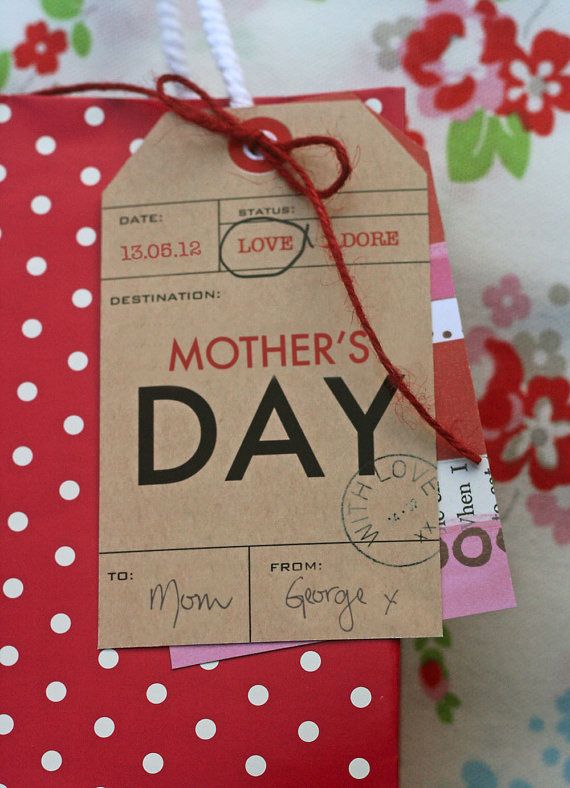 Mother's Day tag Mother's Day tag