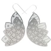 Sterling Silver Kimono Earrings by Polli Sterling Silver Kimono Earrings by Polli