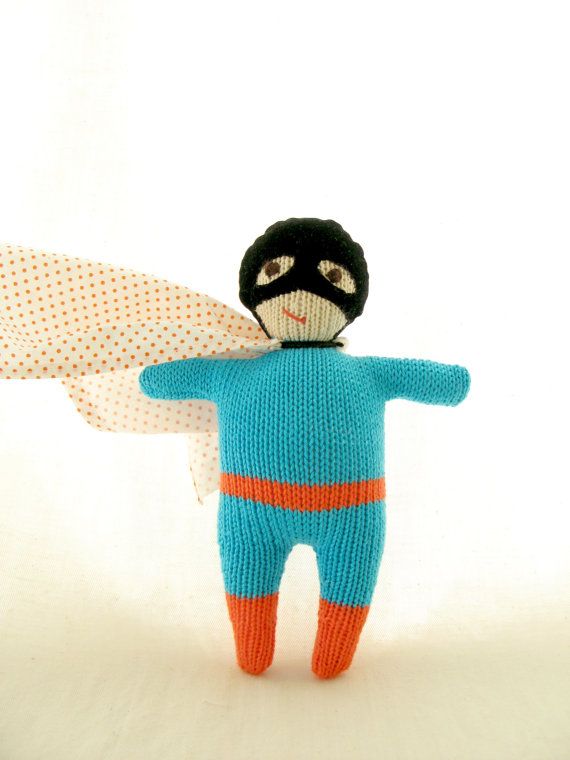 Superhero knit dolls Superhero knit dolls