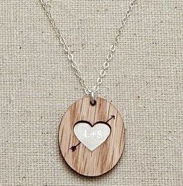Red Envelope heart necklace Red Envelope heart necklace