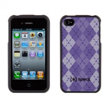 speck iPhone 4 purple argyle case speck iPhone 4 purple argyle case