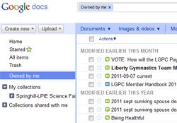 How You're Using It: Google Docs How You're Using It: Google Docs