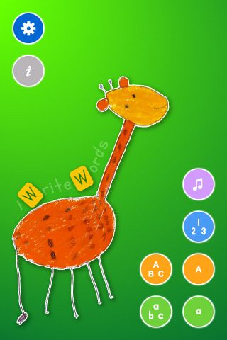 I Write Words educational kids' writing app I Write Words educational kids' writing app